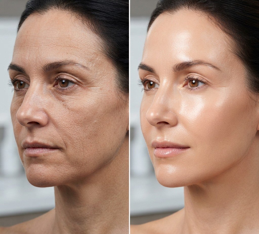 Special Collagen Treatment — before and after result