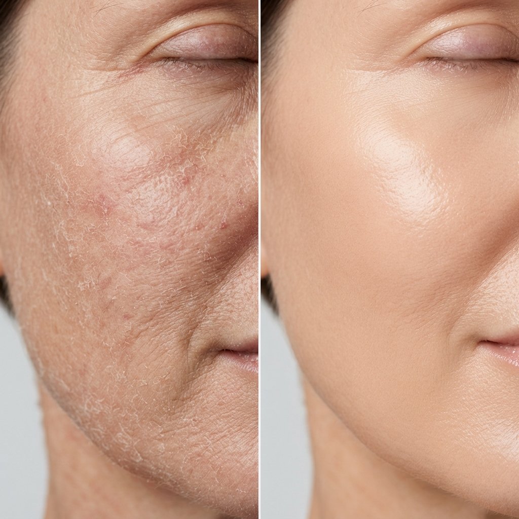 Dry / Scaly & Uneven Skin Treatment — before and after result