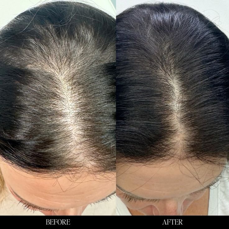 Hair Loss Treatment — before and after result