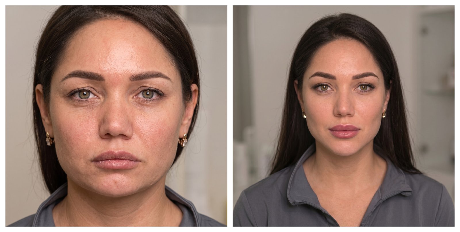 Lip Blushing / Dark Lip Treatment — before and after result
